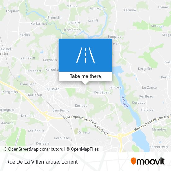 Rue De La Villemarqué map