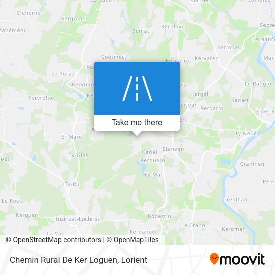 Chemin Rural De Ker Loguen map