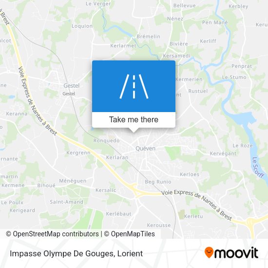 Impasse Olympe De Gouges map