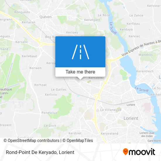 Rond-Point De Keryado map