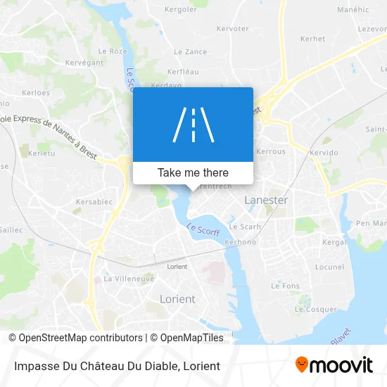 Impasse Du Château Du Diable map