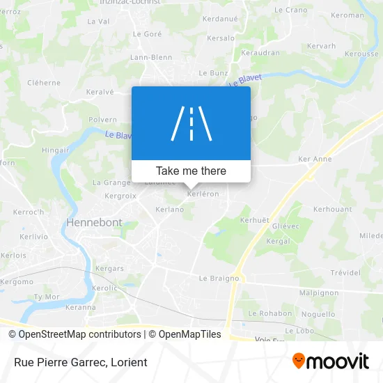 Rue Pierre Garrec map