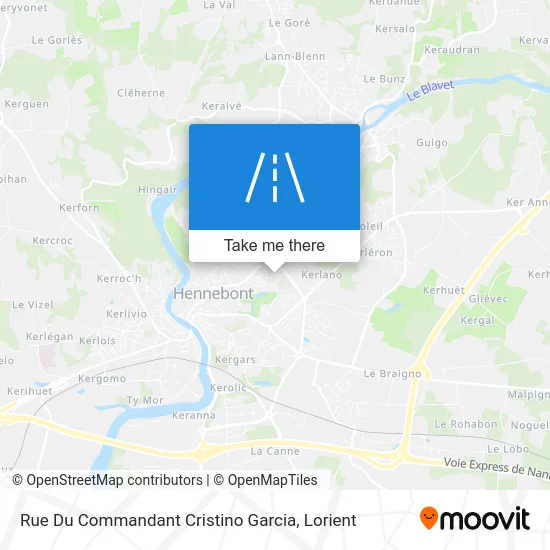 Rue Du Commandant Cristino Garcia map