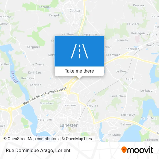 Rue Dominique Arago map