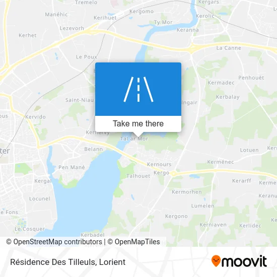 Résidence Des Tilleuls map