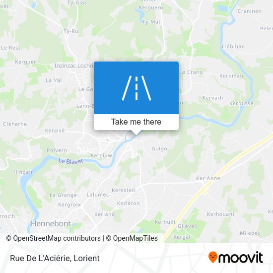 Rue De L'Aciérie map