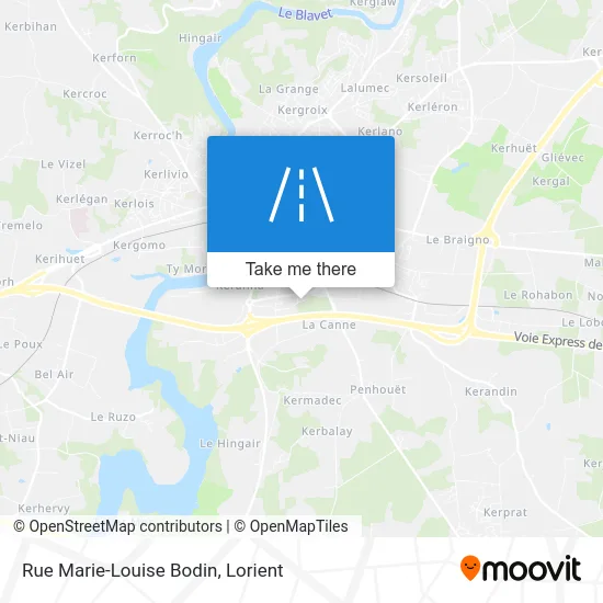 Rue Marie-Louise Bodin map