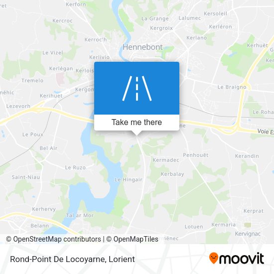 Rond-Point De Locoyarne map