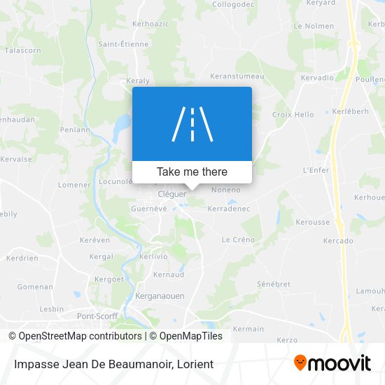 Impasse Jean De Beaumanoir map