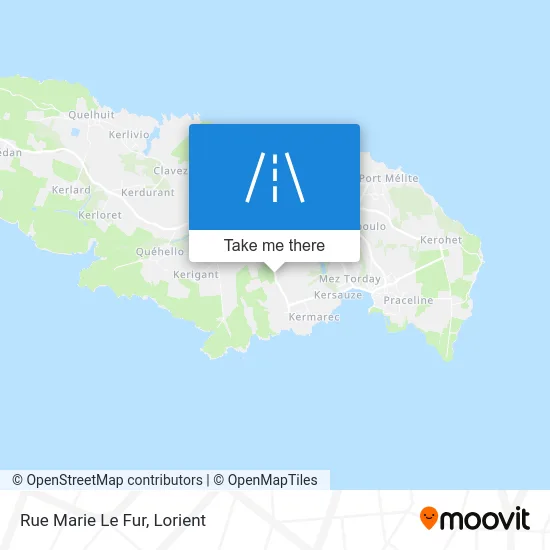 Rue Marie Le Fur map