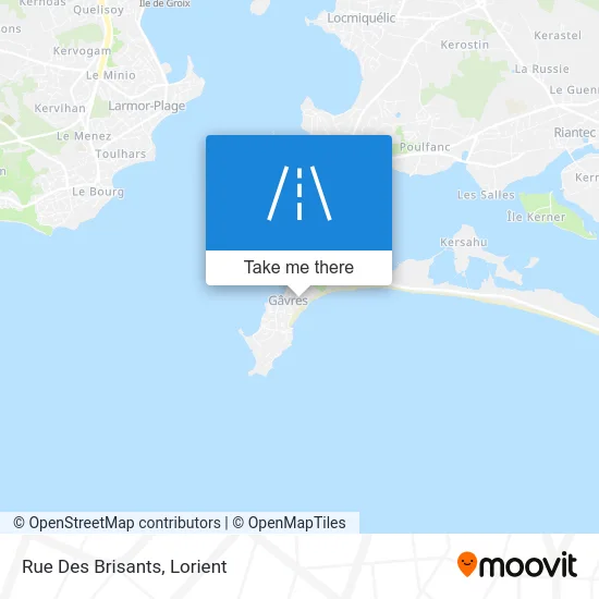 Rue Des Brisants map
