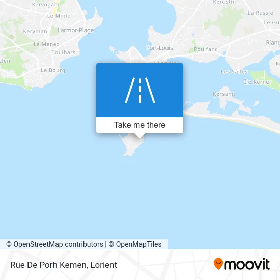 Rue De Porh Kemen map