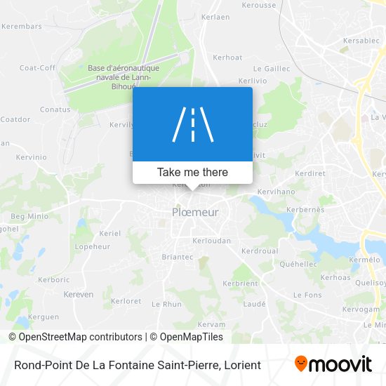 Rond-Point De La Fontaine Saint-Pierre map