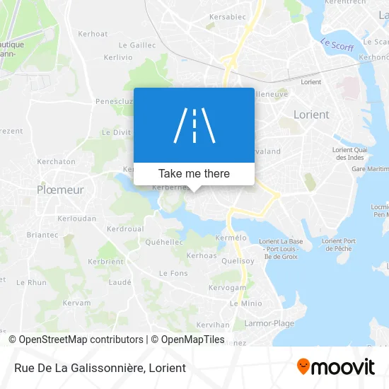 Rue De La Galissonnière map