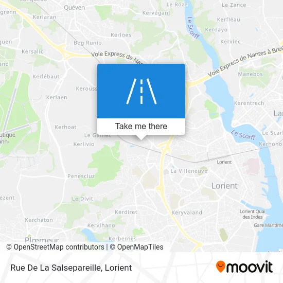 Rue De La Salsepareille map