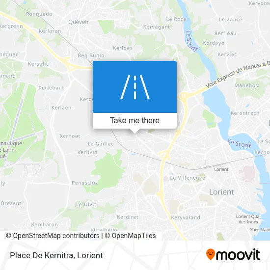 Place De Kernitra map