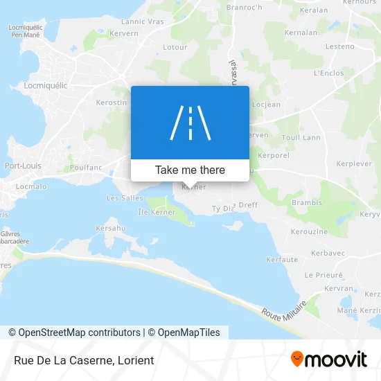 Rue De La Caserne map