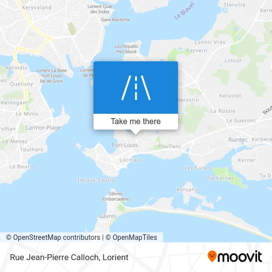 Rue Jean-Pierre Calloch map