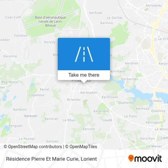 Résidence Pierre Et Marie Curie map