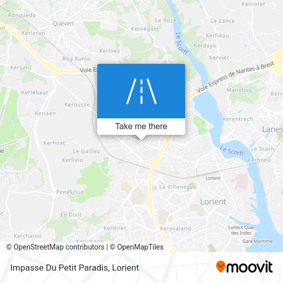Impasse Du Petit Paradis map