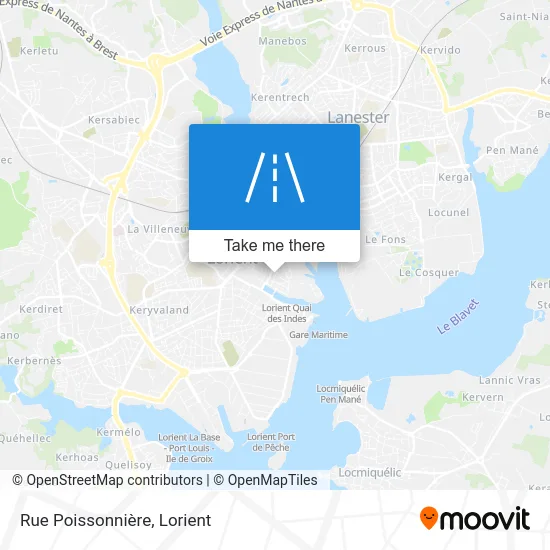 Rue Poissonnière map