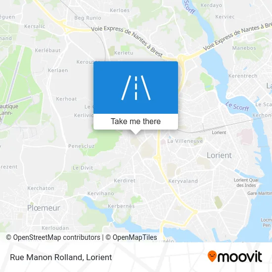 Rue Manon Rolland map