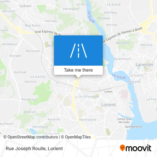 Rue Joseph Roulle map