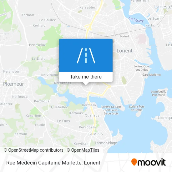 Rue Médecin Capitaine Marlette map