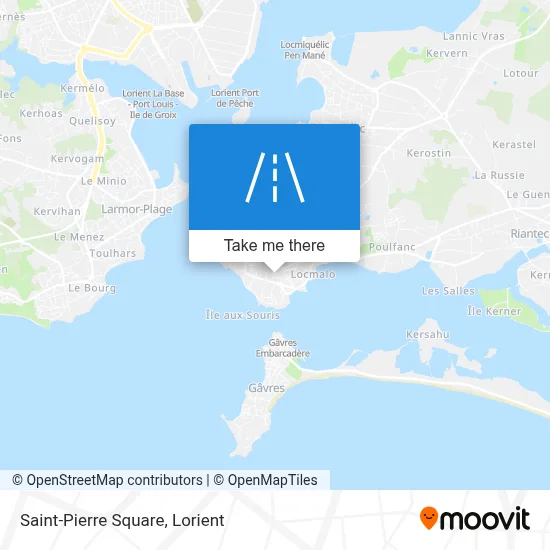 Place Saint-Pierre map