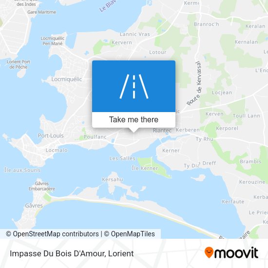 Impasse Du Bois D'Amour map