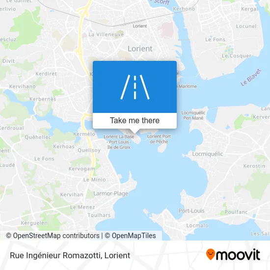 Rue Ingénieur Romazotti map