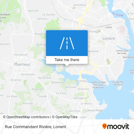 Rue Commandant Rivière map