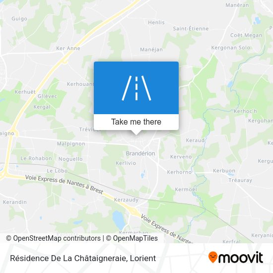 Résidence De La Châtaigneraie map