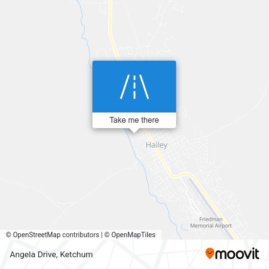 Angela Drive map