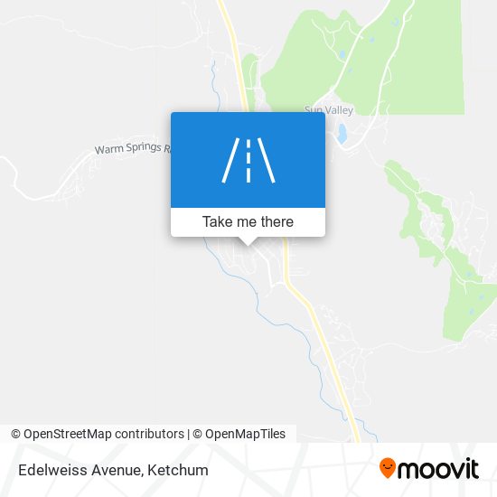 Edelweiss Avenue map