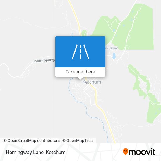 Hemingway Lane map