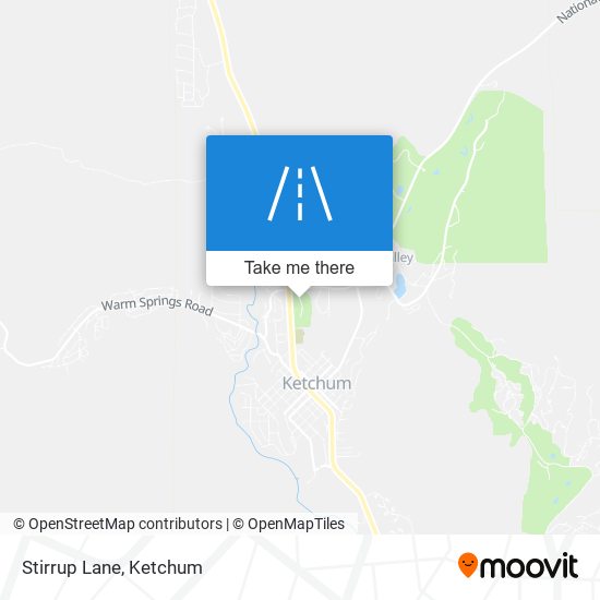 Stirrup Lane map