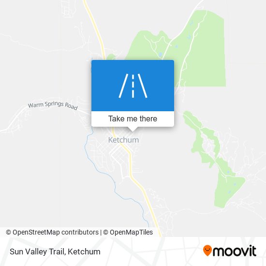 Sun Valley Trail map