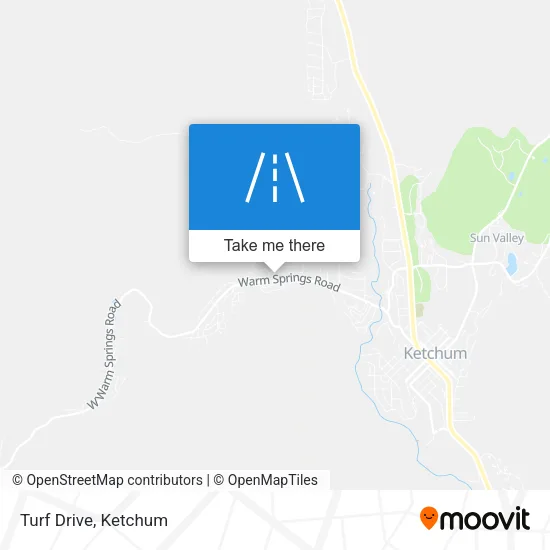 Turf Drive map