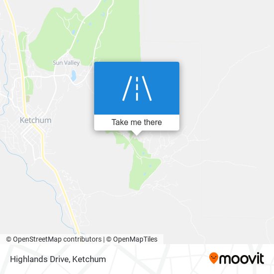 Mapa de Highlands Drive