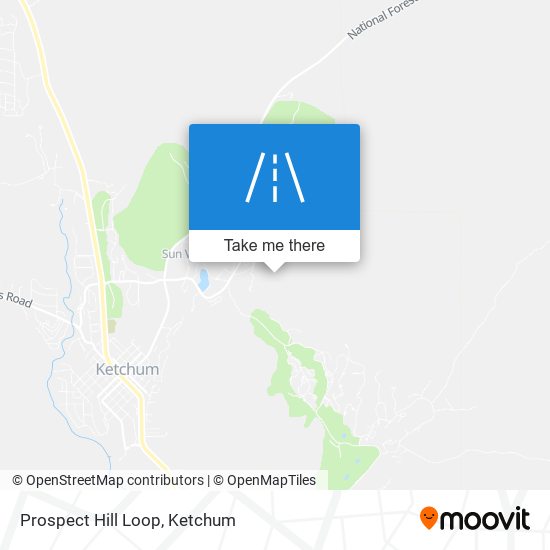 Mapa de Prospect Hill Loop