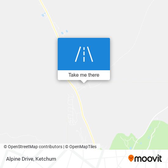 Alpine Drive map