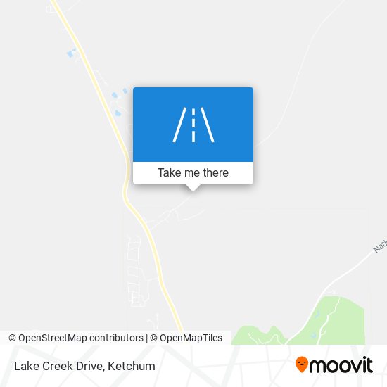 Lake Creek Drive map