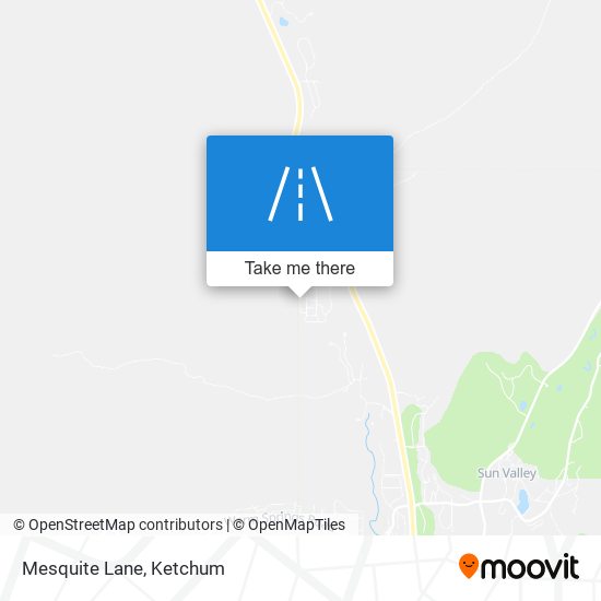 Mesquite Lane map