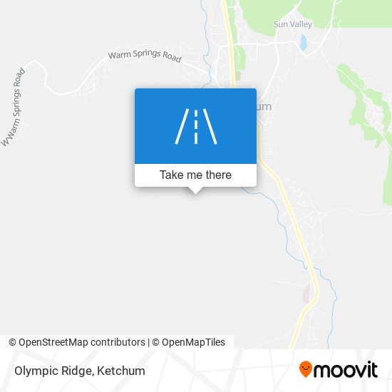 Olympic Ridge map