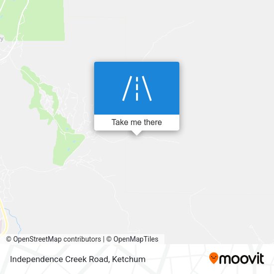 Mapa de Independence Creek Road