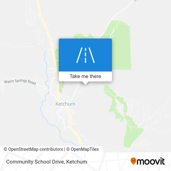 Community School Drive map