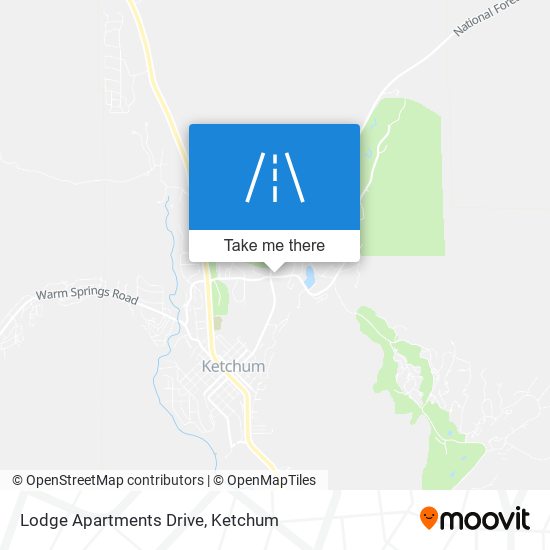 Mapa de Lodge Apartments Drive