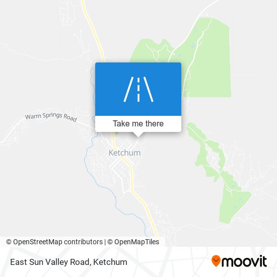 Mapa de East Sun Valley Road