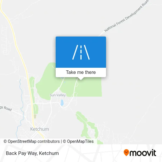 Back Pay Way map